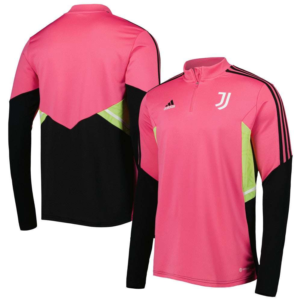 Juventus Training AEROREADY Quarter-Zip Top Pink - Adidas