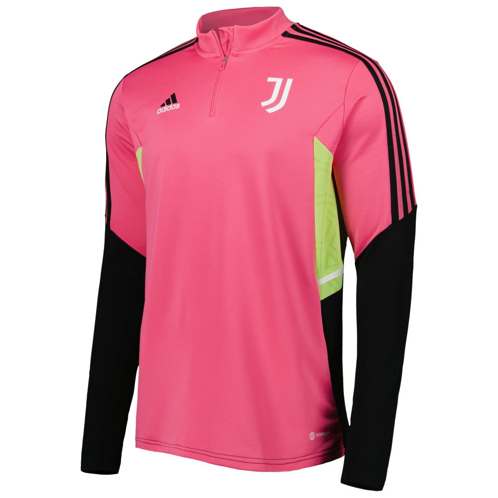 Juventus Training AEROREADY Quarter-Zip Top Pink - Adidas