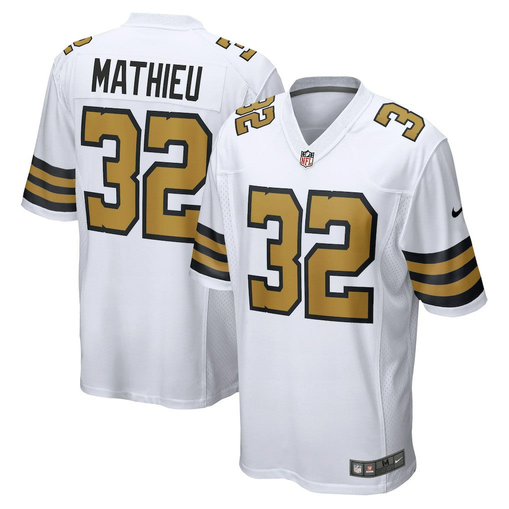 New Orleans Saints Nike Tyrann Mathieu  Alternate Game Jersey