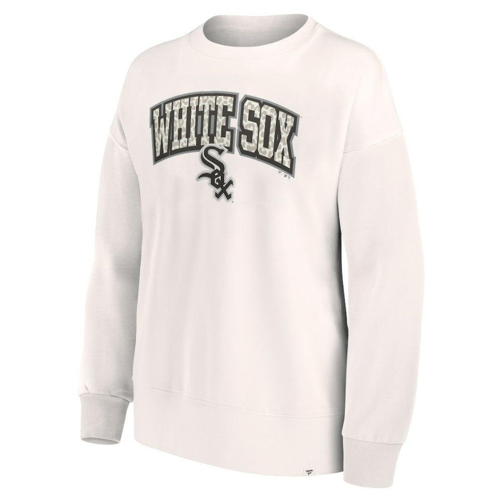 Chicago White Sox Fanatics Women's Leopard Pullover Sweatshirt | MLB New