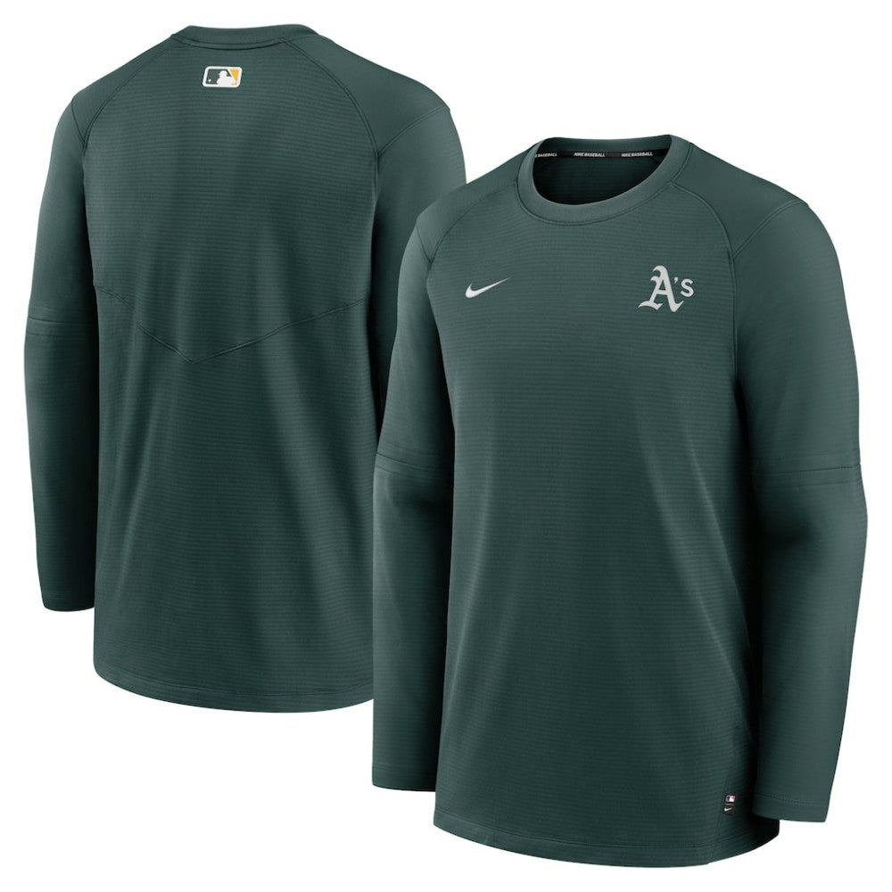 Athletics Nike Authentic Collection Logo Performance Long Sleeve T-Shirt | MLB US