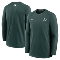 Athletics Nike Authentic Collection Logo Performance Long Sleeve T-Shirt | MLB US