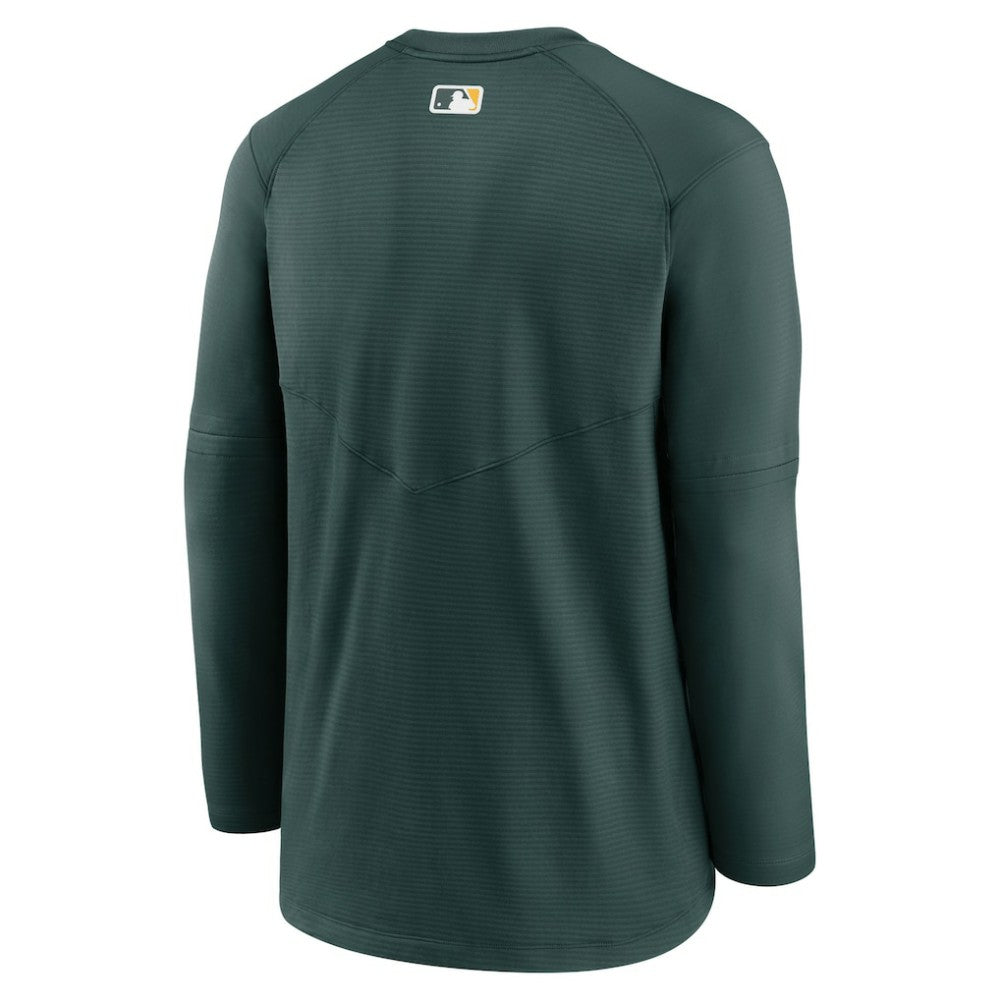Athletics Nike Authentic Collection Logo Performance Long Sleeve T-Shirt | MLB US