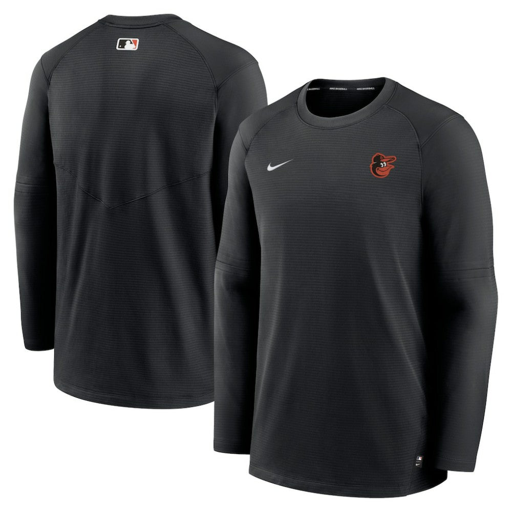 Baltimore Orioles Nike Authentic Collection Logo Performance Long Sleeve T-Shirt | MLB Outlet