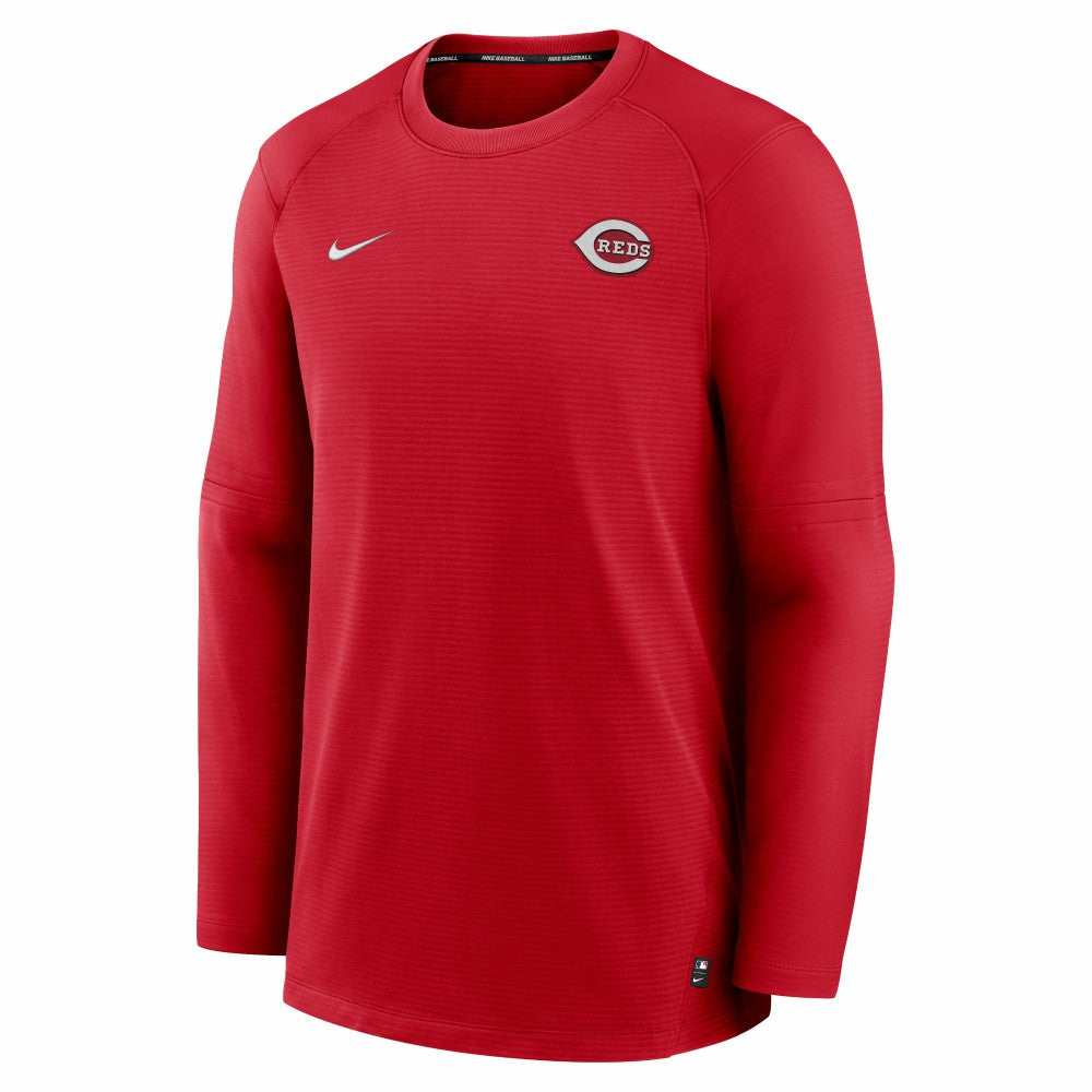Cincinnati Reds Nike Authentic Collection Logo Performance Long Sleeve T-Shirt | MLB Discount