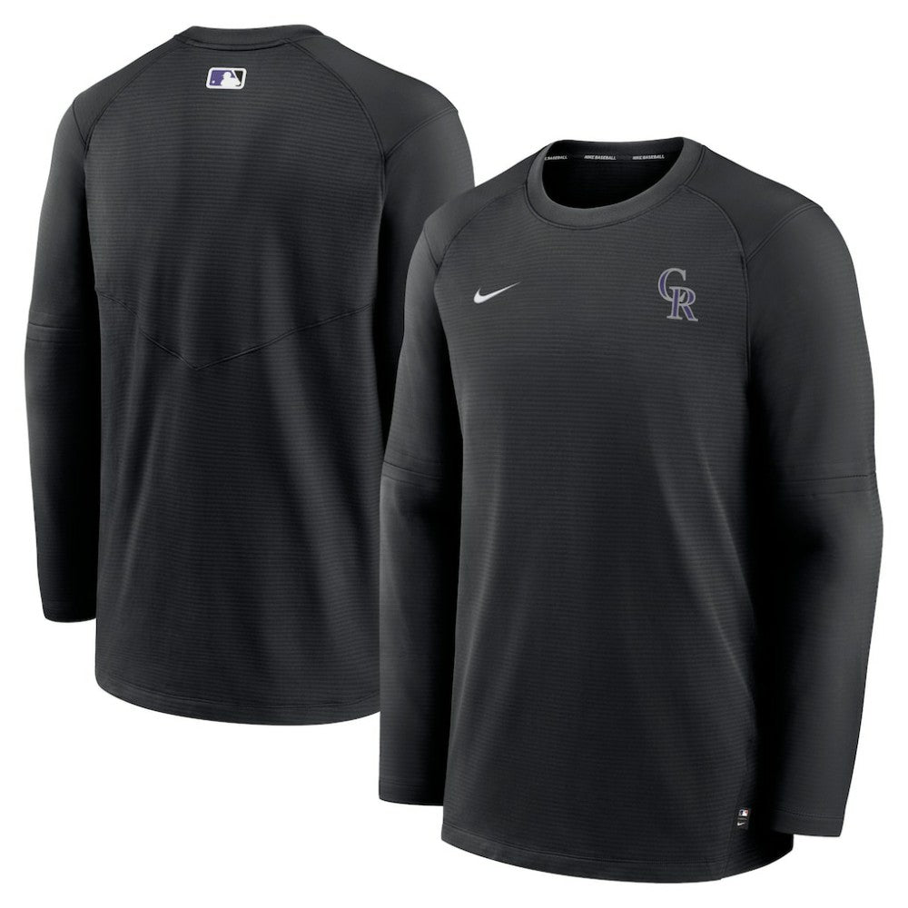 Colorado Rockies Nike Authentic Collection Logo Performance Long Sleeve T-Shirt | MLB Sale