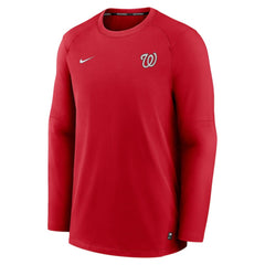 Washington Nationals Nike Authentic Collection Logo Performance Long Sleeve T-Shirt | MLB US