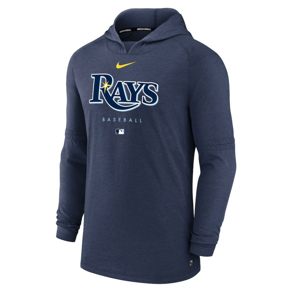 Tampa Bay Rays Nike Authentic Collection Lightweight Dri-FIT Hooded Pullover | MLB Sale