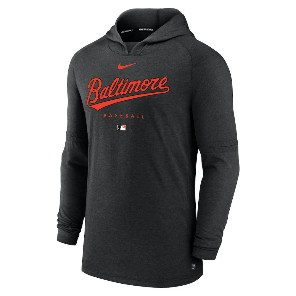 Baltimore Orioles Nike Authentic Collection Lightweight Dri-FIT Hooded Pullover | MLB Discount