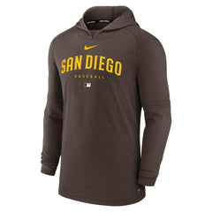 San Diego Padres Nike Authentic Collection Lightweight Dri-FIT Hooded Pullover | MLB For sale