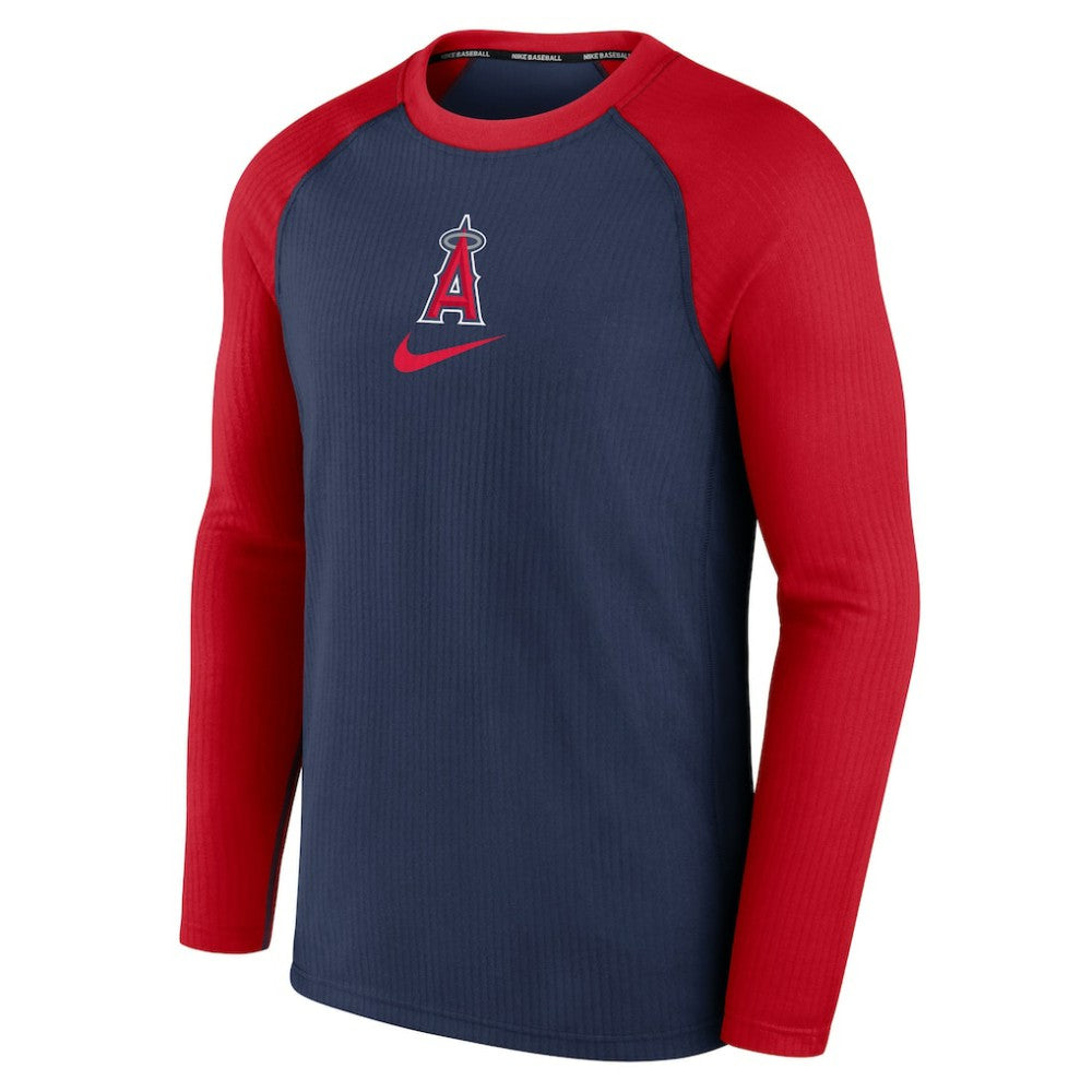 Los Angeles Angels Nike Authentic Collection Game Raglan Performance Long Sleeve T-Shirt | MLB On Sale