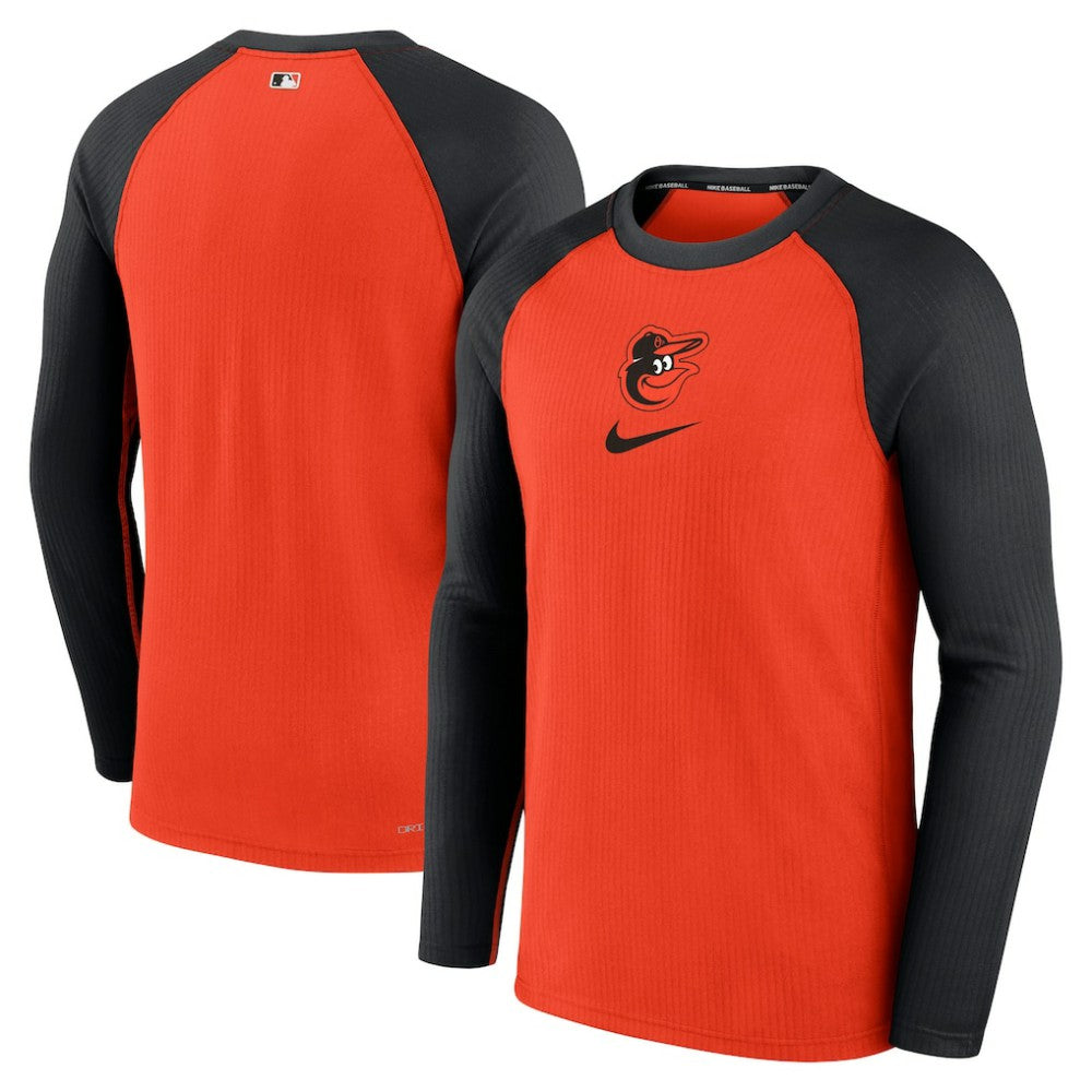 Baltimore Orioles Nike Authentic Collection Game Raglan Performance Long Sleeve T-Shirt | MLB For sale