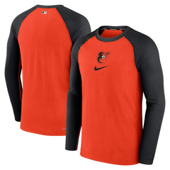 Baltimore Orioles Nike Authentic Collection Game Raglan Performance Long Sleeve T-Shirt | MLB For sale