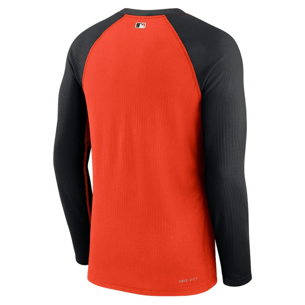 Baltimore Orioles Nike Authentic Collection Game Raglan Performance Long Sleeve T-Shirt | MLB For sale