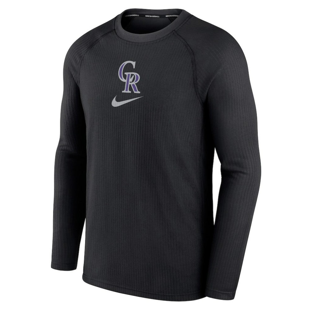 Colorado Rockies Nike Authentic Collection Game Raglan Performance Long Sleeve T-Shirt | MLB New