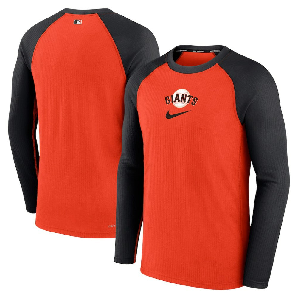 San Francisco Giants Nike Authentic Collection Game Raglan Performance Long Sleeve T-Shirt | MLB Sale