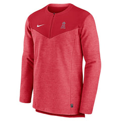 Los Angeles Angels Nike Authentic Collection Game Time Performance Half-Zip Top | MLB For sale