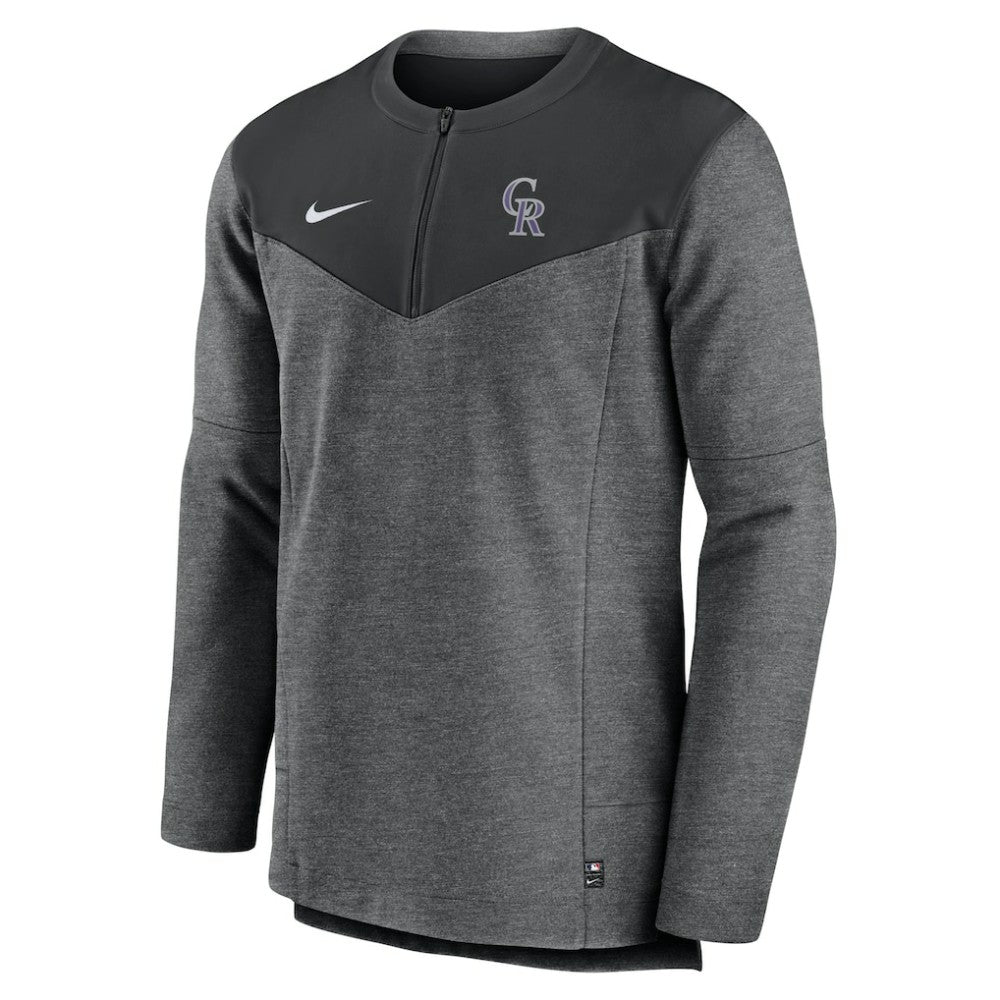 Colorado Rockies Nike Authentic Collection Game Time Performance Half-Zip Top | MLB On Sale