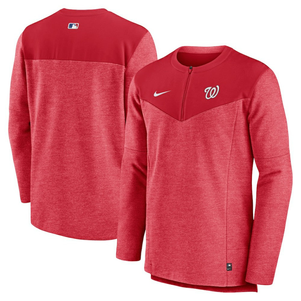Washington Nationals Nike Authentic Collection Game Time Performance Half-Zip Top | MLB Online