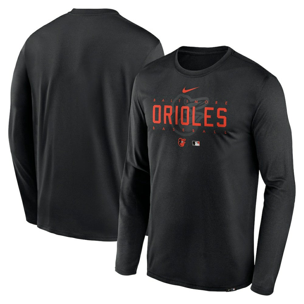Baltimore Orioles Nike Authentic Collection Team Logo Legend Performance Long Sleeve T-Shirt | MLB For sale