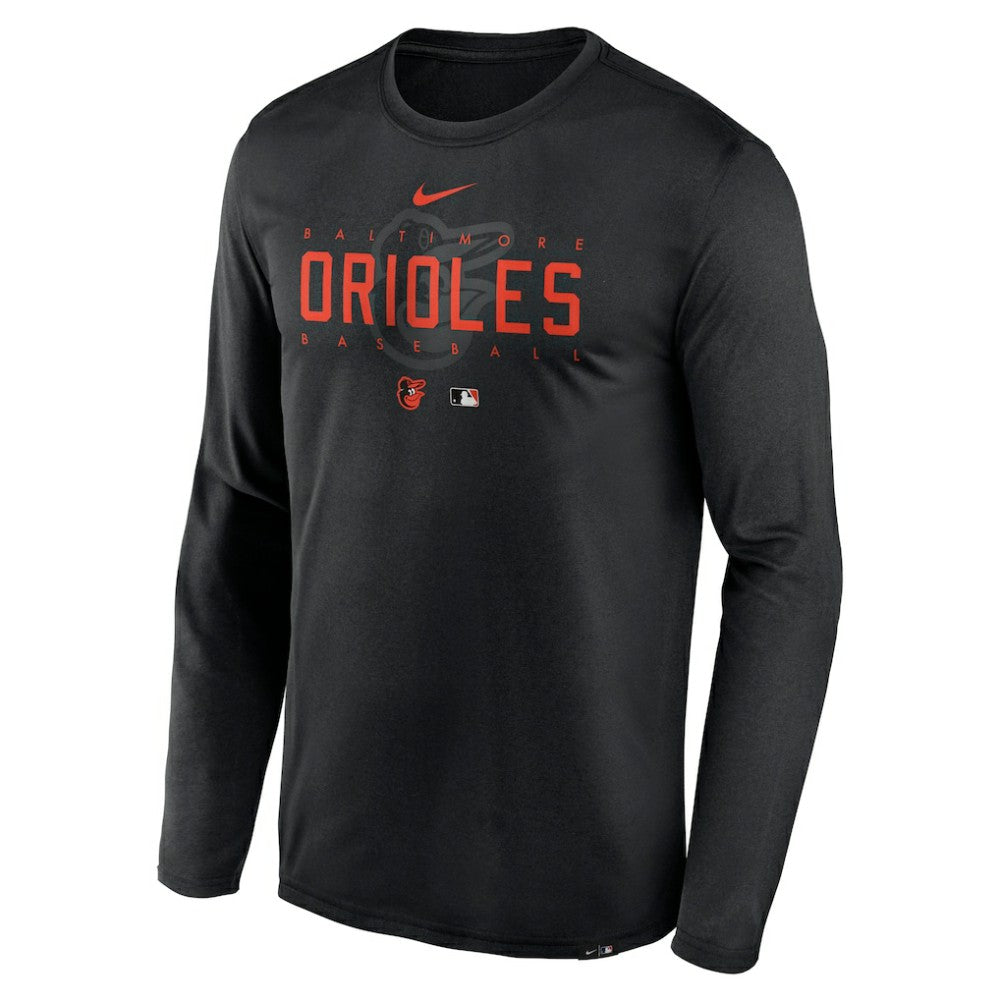 Baltimore Orioles Nike Authentic Collection Team Logo Legend Performance Long Sleeve T-Shirt | MLB For sale