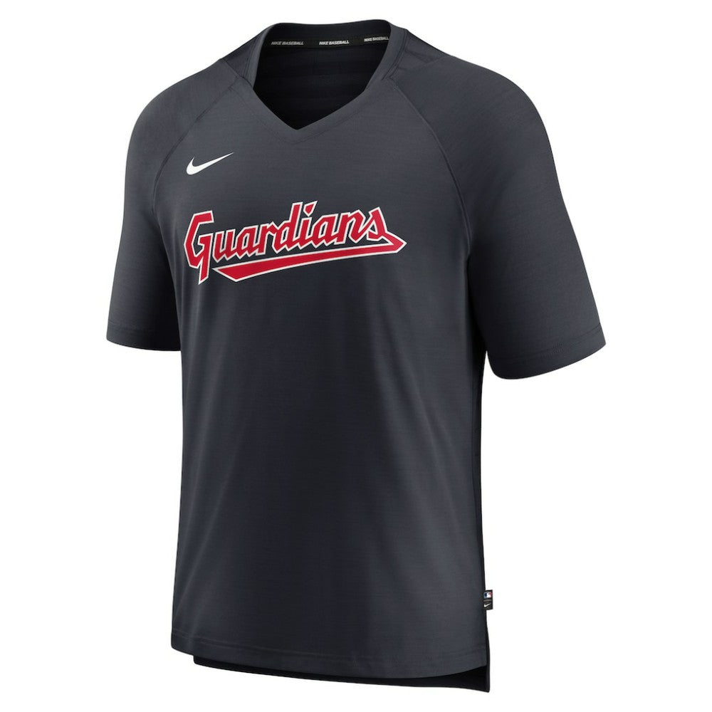 Cleveland Guardians Nike Authentic Collection Pregame Raglan Performance V-Neck T-Shirt | MLB Sale