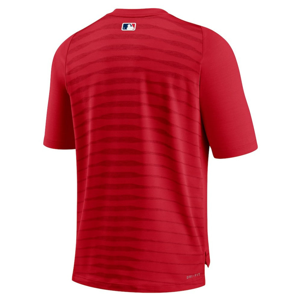 St. Louis Cardinals Nike Authentic Collection Pregame Raglan Performance V-Neck T-Shirt | MLB Sale