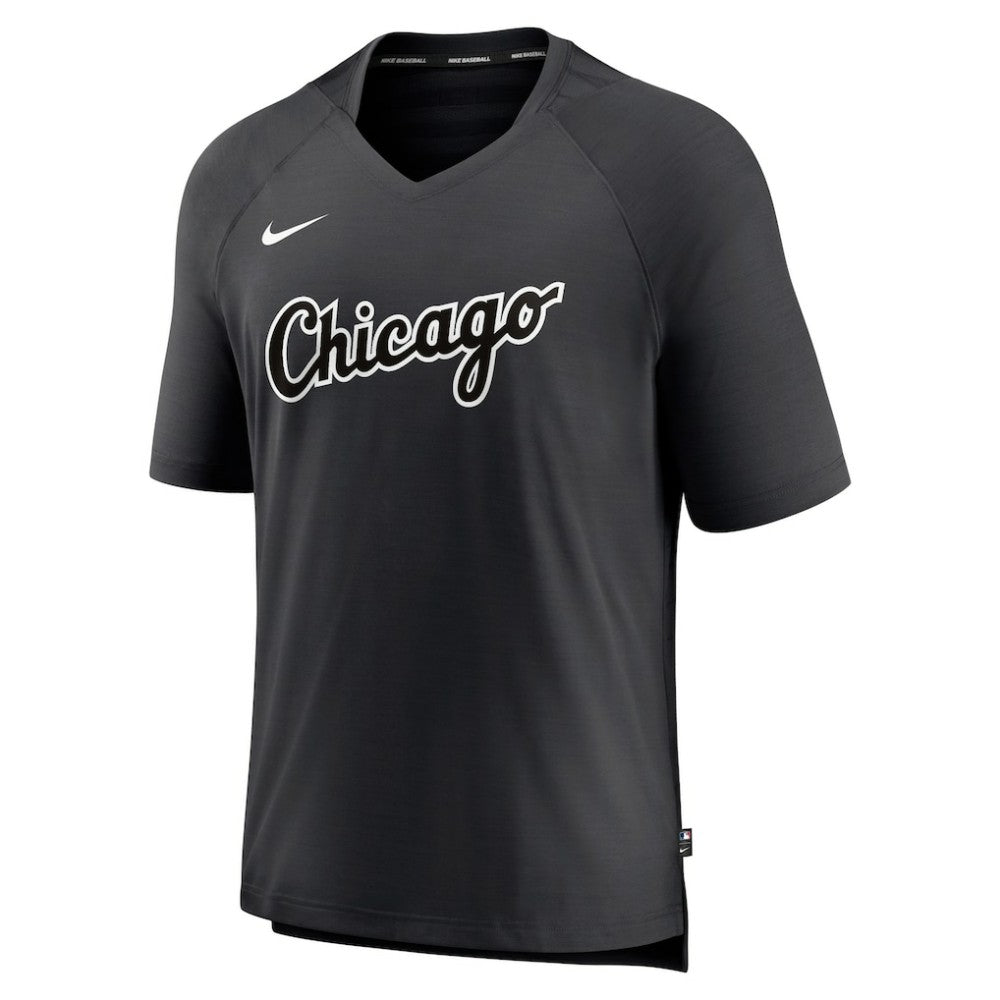 Chicago White Sox Nike Authentic Collection Pregame Raglan Performance V-Neck T-Shirt | MLB Near me