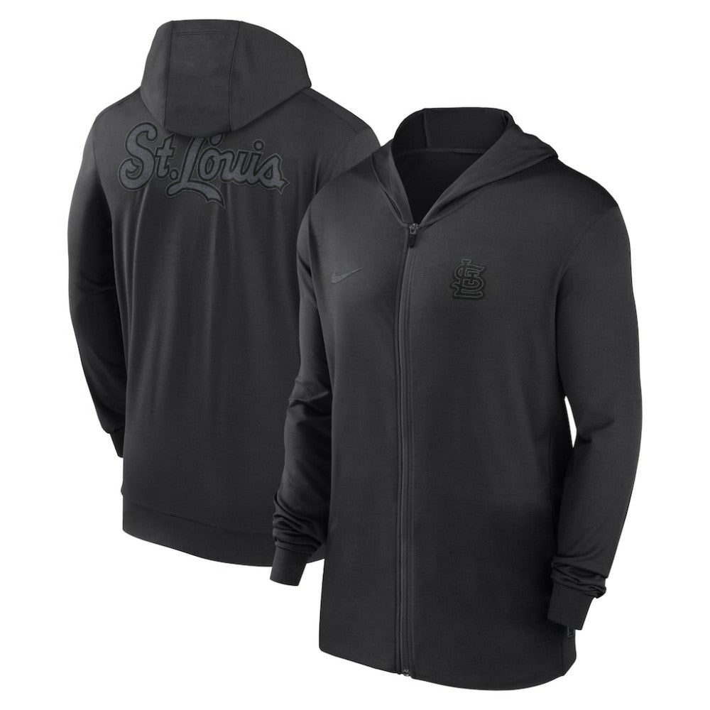 St. Louis Cardinals Nike Authentic Collection Travel Performance Lightweight Full-Zip Hoodie | MLB Outlet