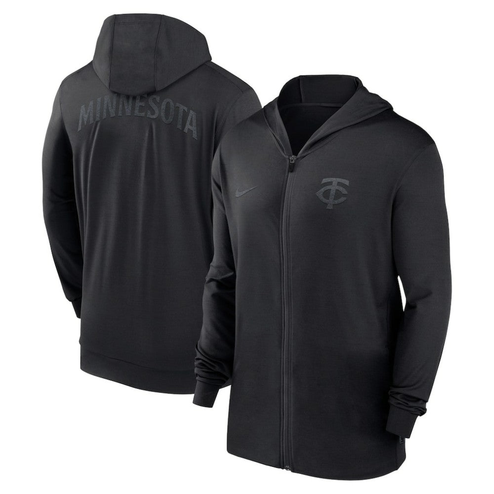Minnesota Twins Nike Authentic Collection Travel Performance Lightweight Full-Zip Hoodie - | MLB Shop
