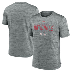 Washington Nationals Nike Authentic Collection Velocity Performance Practice T-Shirt | MLB Shop