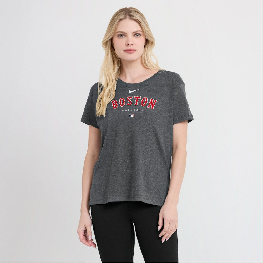 Boston Red Sox Nike Women's Authentic Collection Early Work Tri-Blend T-Shirt | MLB Sale