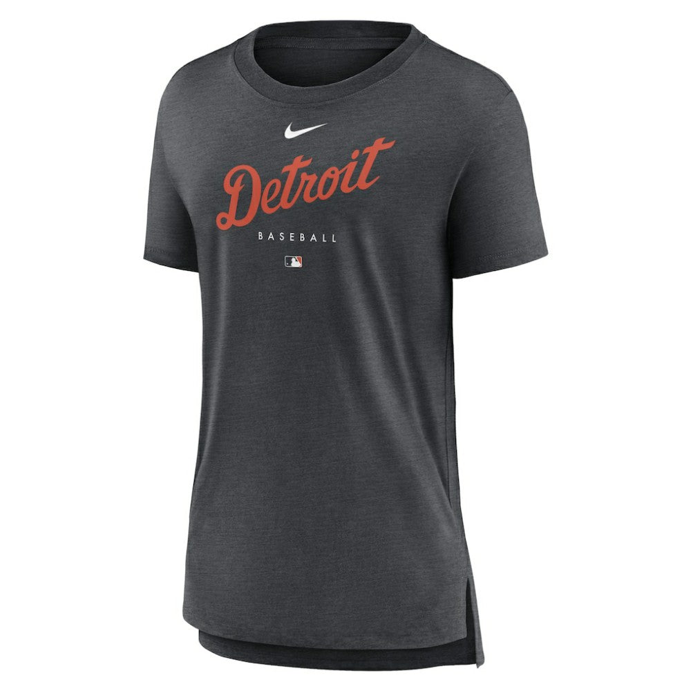 Detroit Tigers Nike Women's Authentic Collection Early Work Tri-Blend T-Shirt | MLB New