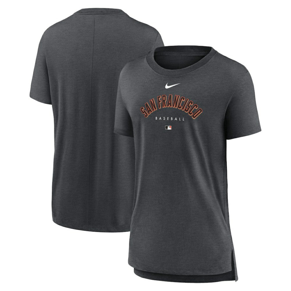 San Francisco Giants Nike Women's Authentic Collection Early Work Tri-Blend T-Shirt | MLB New