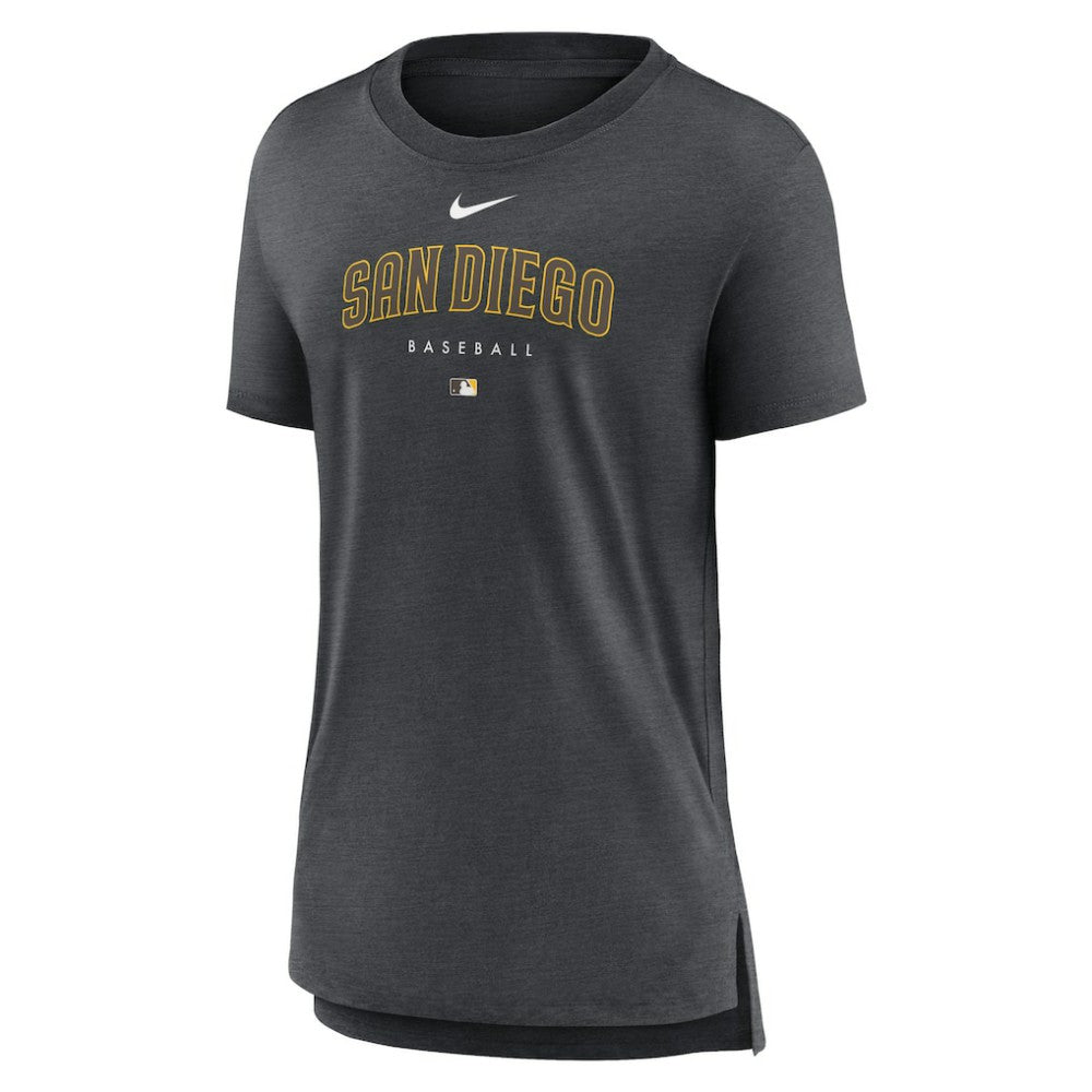San Diego Padres Nike Women's Authentic Collection Early Work Tri-Blend T-Shirt | MLB Sale