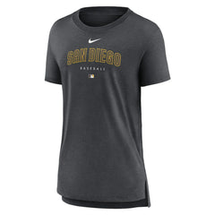 San Diego Padres Nike Women's Authentic Collection Early Work Tri-Blend T-Shirt | MLB Sale