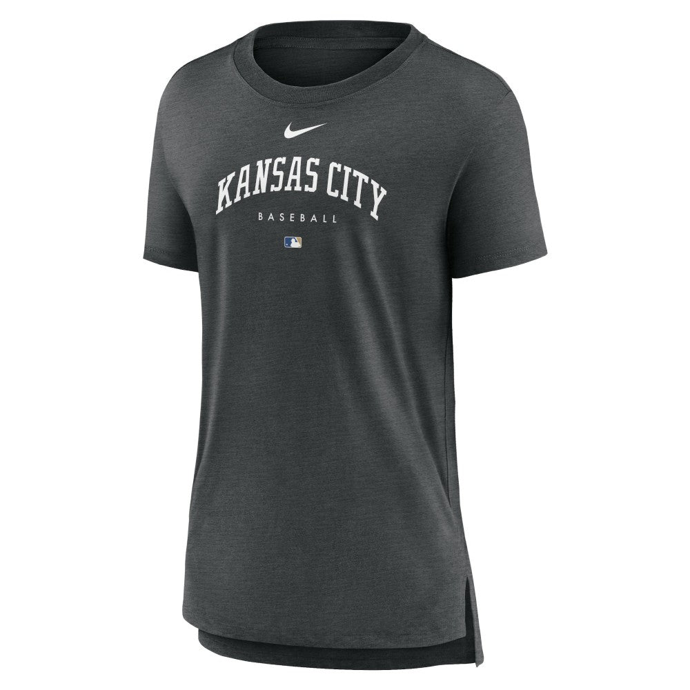 Kansas City Royals Nike Women's Authentic Collection Early Work Tri-Blend T-Shirt | MLB Discount