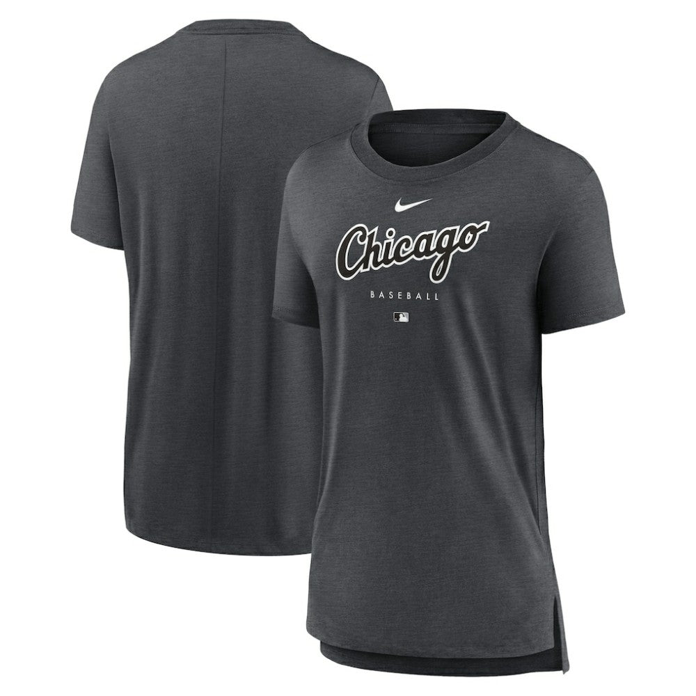 Chicago White Sox Nike Women's Authentic Collection Early Work Tri-Blend T-Shirt | MLB New