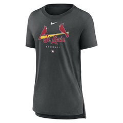 St. Louis Cardinals Nike Women's Authentic Collection Early Work Tri-Blend T-Shirt | MLB Online