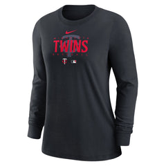 Minnesota Twins Nike Women's Authentic Collection Legend Performance Long Sleeve T-Shirt - | MLB Online