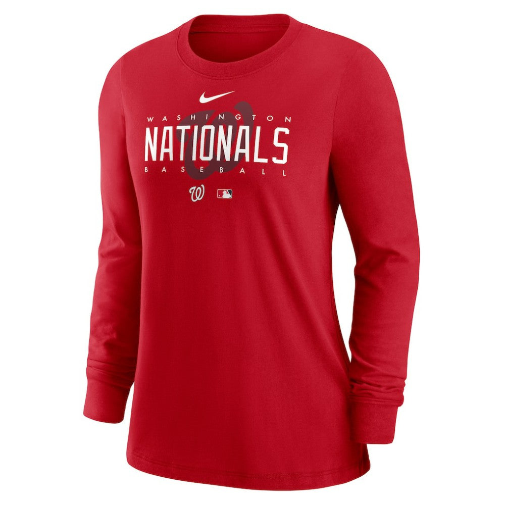 Washington Nationals Nike Women's Authentic Collection Legend Performance Long Sleeve T-Shirt | MLB Online