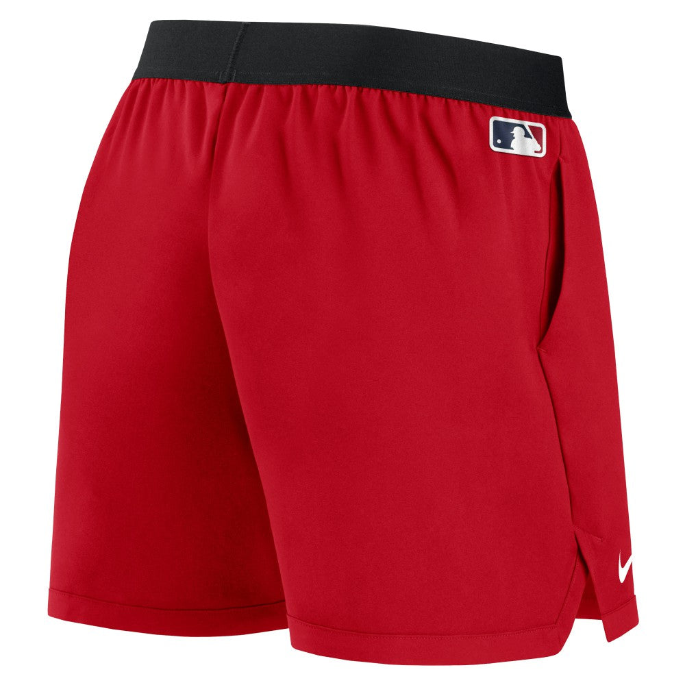 Los Angeles Angels Nike Women's Authentic Collection Team Performance Shorts | MLB Online