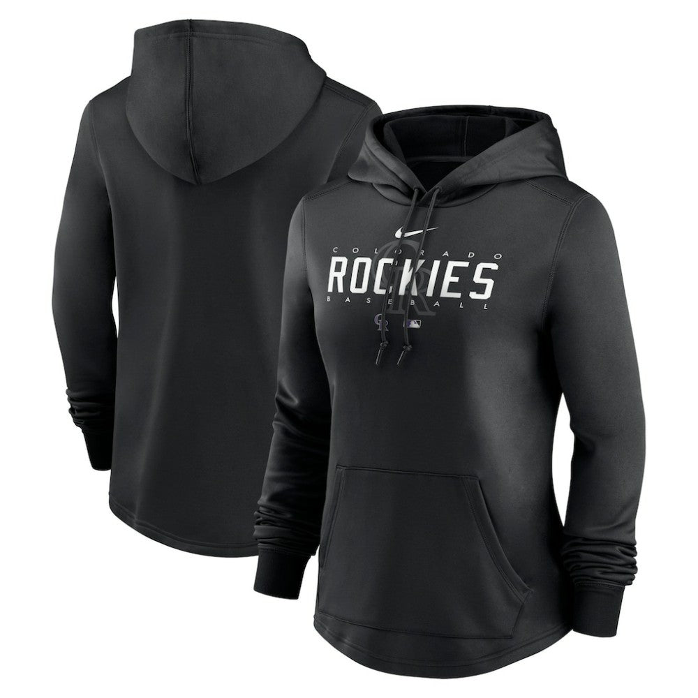 Colorado Rockies Nike Women's Authentic Collection Pregame Performance Pullover Hoodie | MLB Online