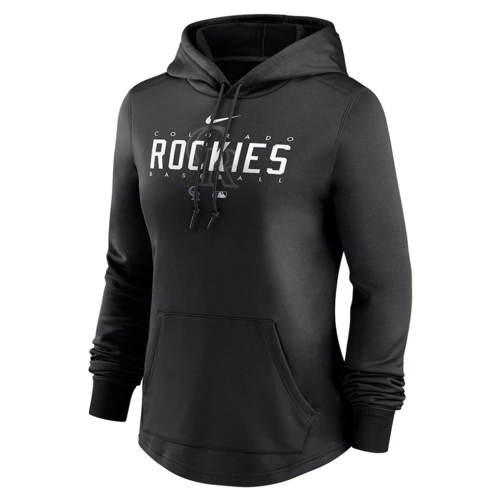Colorado Rockies Nike Women's Authentic Collection Pregame Performance Pullover Hoodie | MLB Online