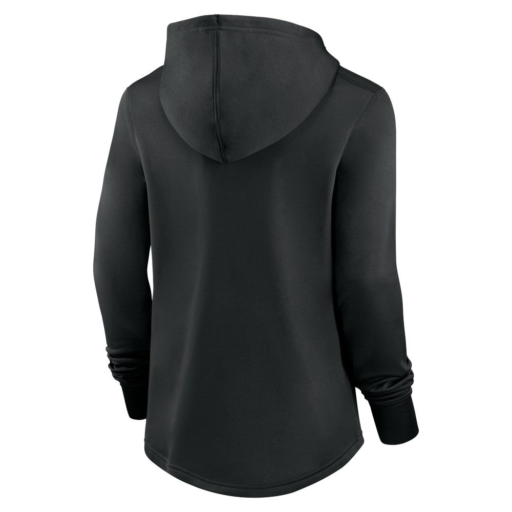 Miami Marlins Nike Women's Authentic Collection Pregame Performance Pullover Hoodie | MLB Outlet
