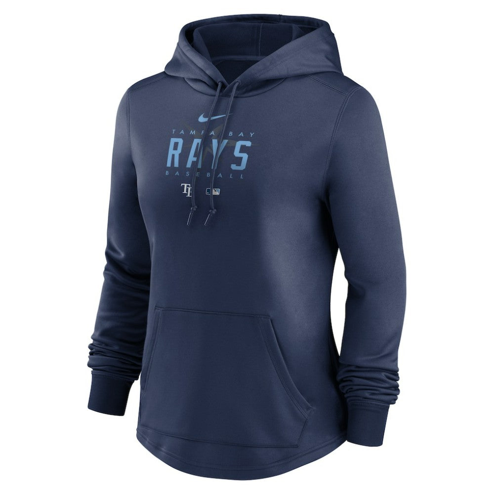 Tampa Bay Rays Nike Women's Authentic Collection Pregame Performance Pullover Hoodie | MLB Online