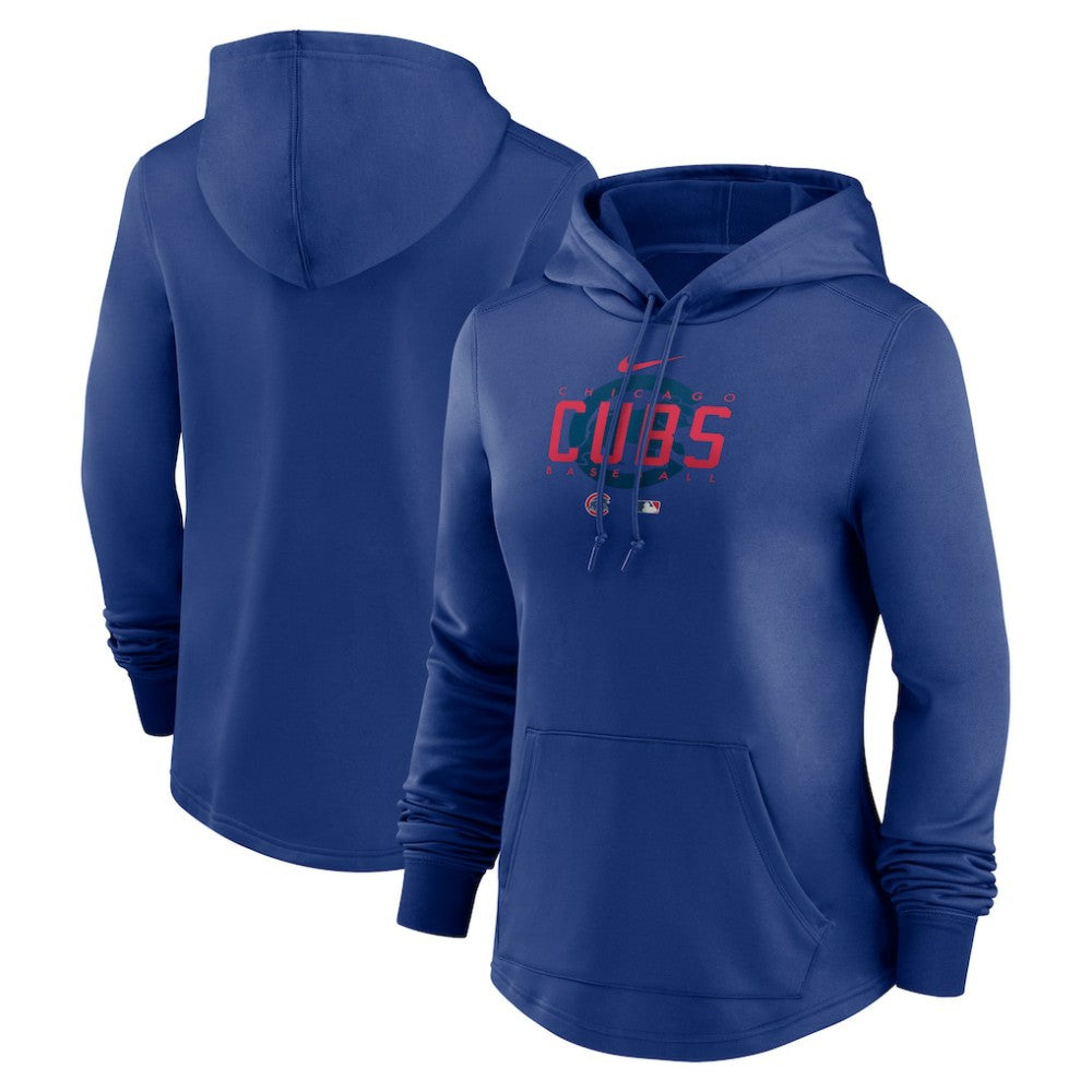Chicago Cubs Nike Women's Authentic Collection Pregame Performance Pullover Hoodie | MLB New
