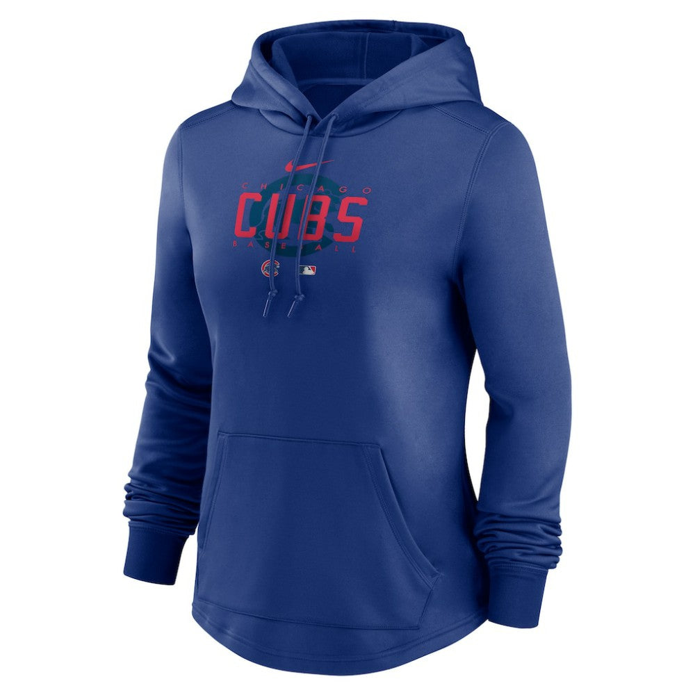 Chicago Cubs Nike Women's Authentic Collection Pregame Performance Pullover Hoodie | MLB New