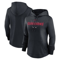 Cleveland Guardians Nike Women's Authentic Collection Pregame Performance Pullover Hoodie | MLB Sale