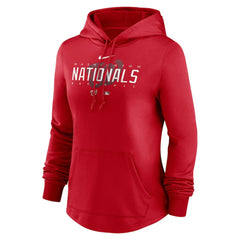 Washington Nationals Nike Women's Authentic Collection Pregame Performance Pullover Hoodie | MLB US